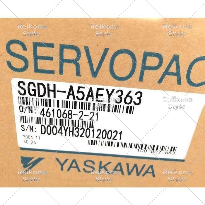【新品★適当お願いごと書★税込】YASKAWA SGDH-A5AEY363 【６ヶ月引き受ける】