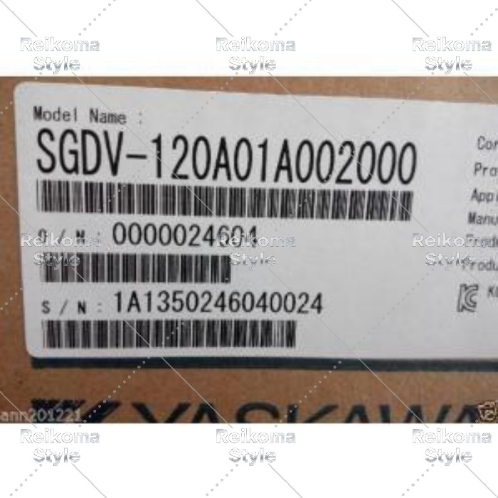 【新品★適当お願いごと書★税込】YASKAWA SGDV-120A01A002000 サーボドライバ 【６ヶ月引き受ける】