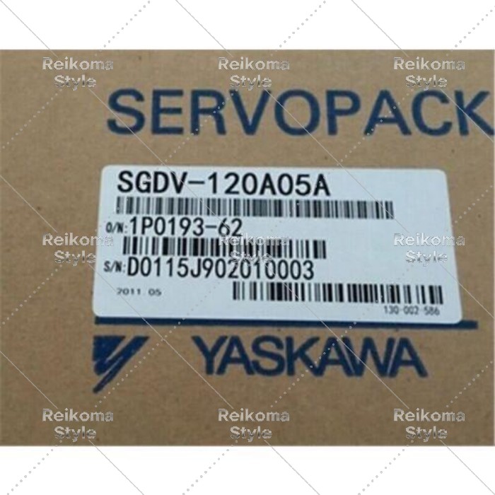 【新品★適当お願いごと書★税込】YASKAWA  SGDV-120A05A 目あたらしいサーボ１番ウッド 【６ヶ月引き受ける】