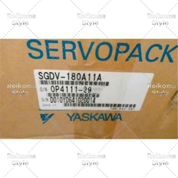 【新品★適当お願いごと書★税込】YASKAWA New SGDV-180A11Aサーボ１番ウッド 【６ヶ月引き受ける】