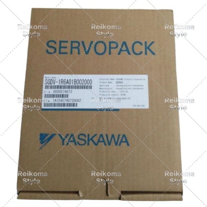【新品★適当お願いごと書★税込】YASKAWA 電機サーボ１番ウッド SGDV-1R6A01B002000 【６ヶ月引き受ける】