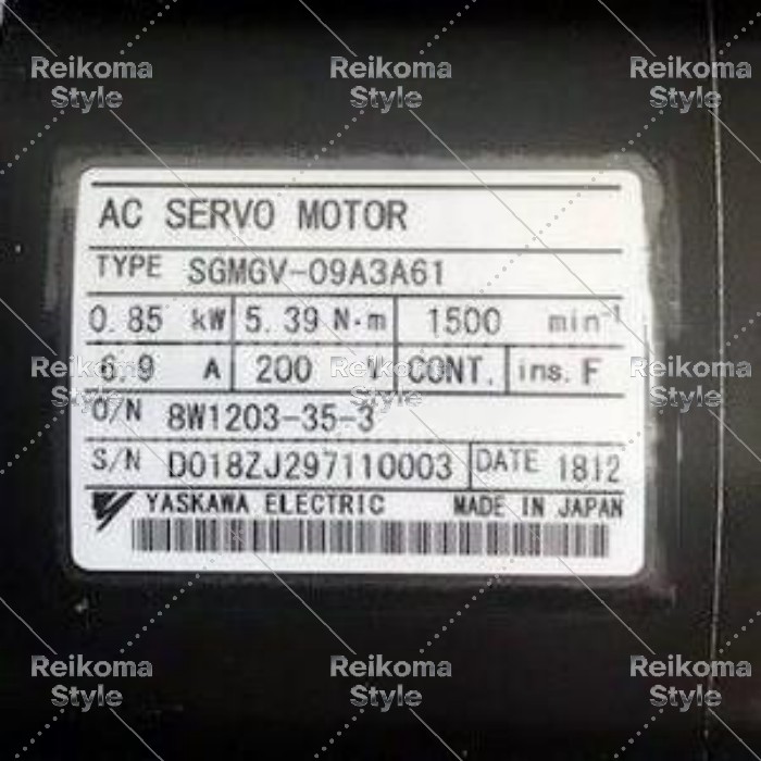 【新品★適格請求書★税込】YASKAWA SGMGV-09A3A61 【６ヶ月保証】