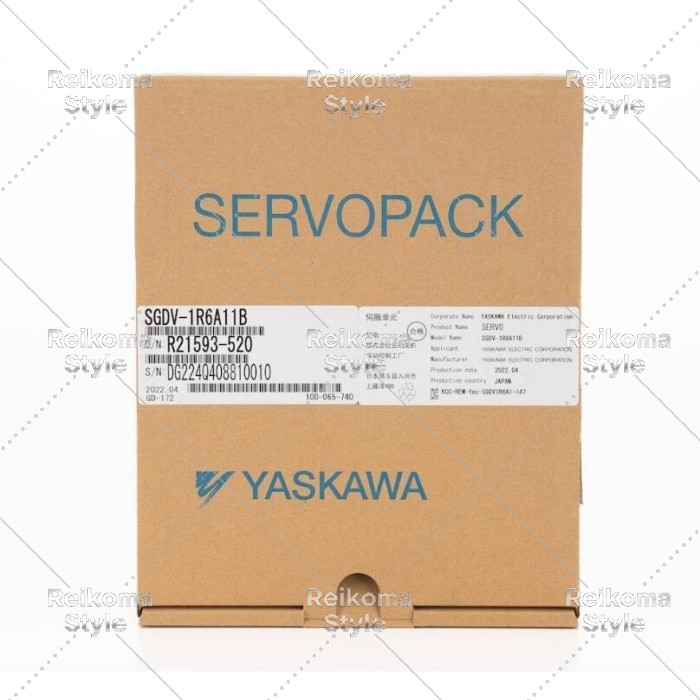 【新品★適当お願いごと書★税込】YASKAWA 電機 サーボ１番ウッド SGDV-1R6A11B 【６ヶ月引き受ける】