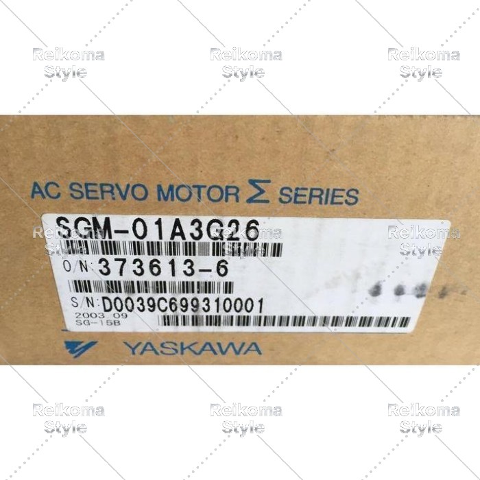 【新品★適当お願いごと書★税込】YASKAWA SGM-01A3G26 サーボ原動機 【６ヶ月引き受ける】