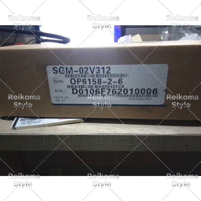 【新品★適格請求書★税込】YASKAWA 電機 サーボモーター SGM-02V312 【６ヶ月保証】