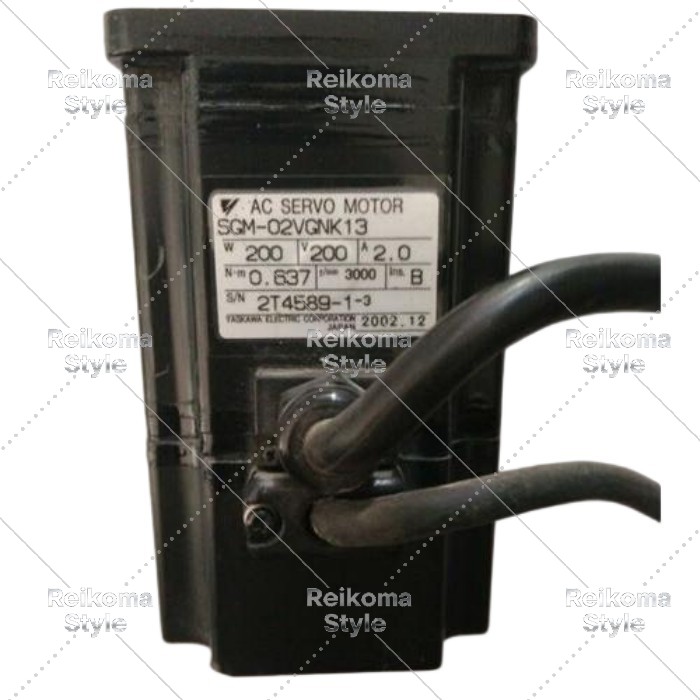 【新品★適格請求書★税込】YASKAWA SGM-02VGNK13サーボモーターSGM-02VGNK13 【６ヶ月保証】