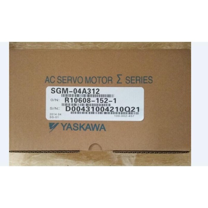 【新品★適当お願いごと書★税込】YASKAWA ACサーボ原動機SGM-04A312 SGM04A312目あたらしい目あたらしい 【６ヶ月引き受ける】