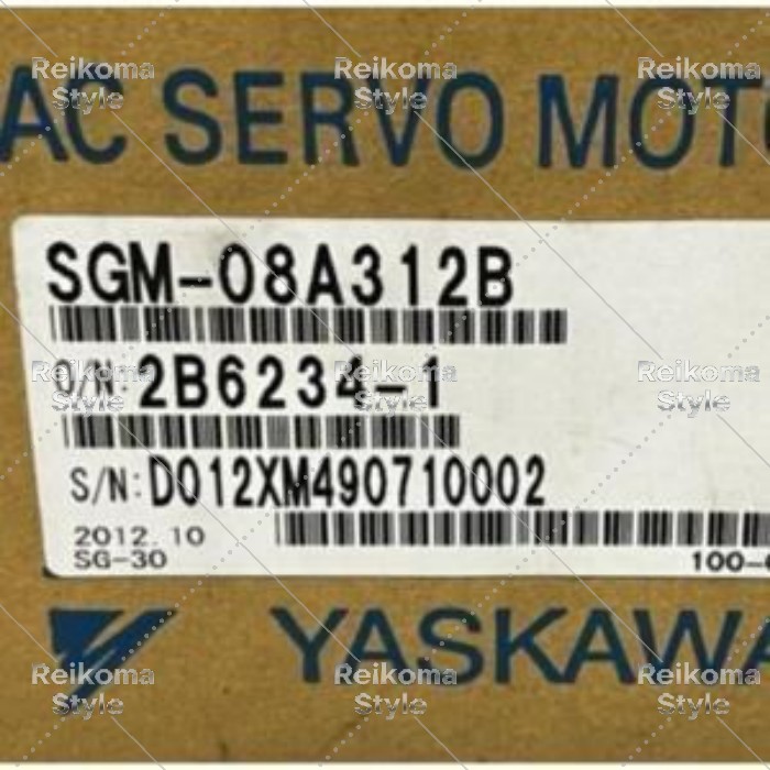 【新品★適格請求書★税込】YASKAWA SGM-08A312B 在庫あり 【６ヶ月保証】