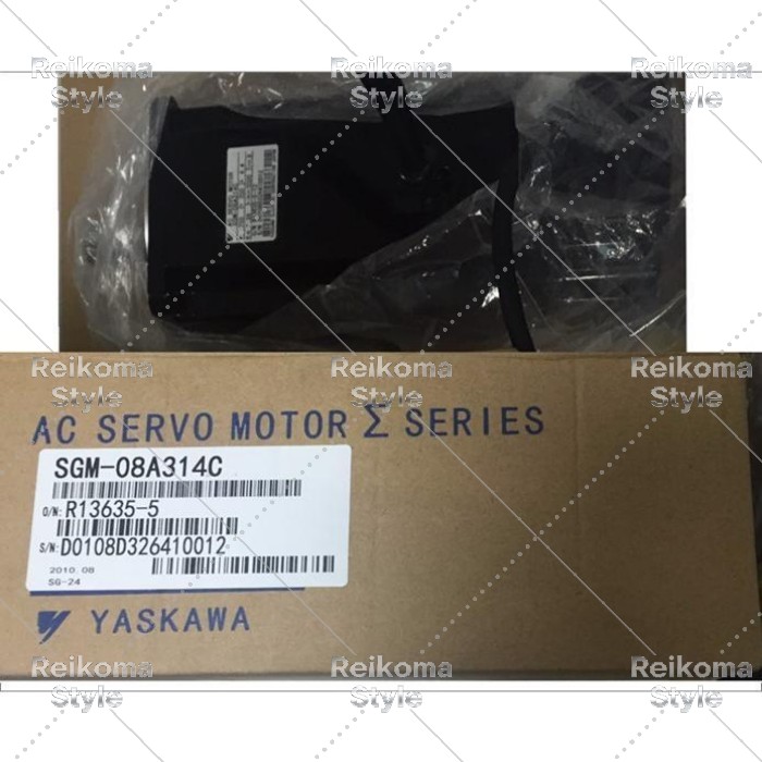 【新品★適当お願いごと書★税込】YASKAWA SGM-08A314C BOX SGM08A314Cのサーボ原動機 【６ヶ月引きうける】
