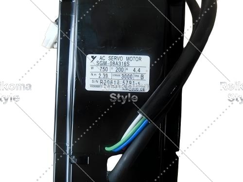 【新品★適当お願いごと書★税込】YASKAWA サーボ原動機SGM-08A316S 750W 【６ヶ月引き受ける】