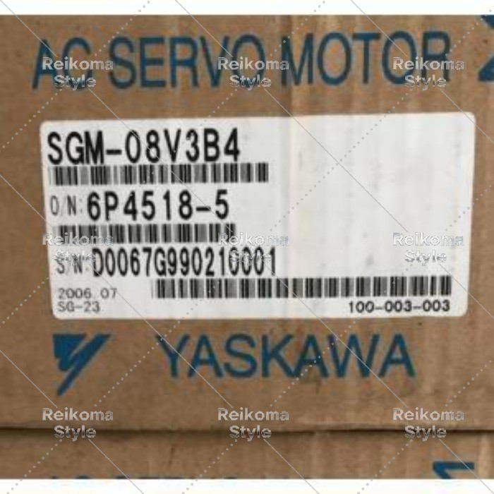 【新品★適当お願いごと書★税込】YASKAWA SGM-08V3B4 【６ヶ月引き受ける】