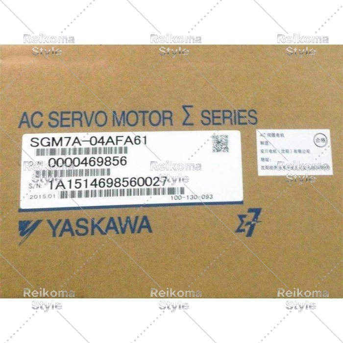 【新品★適当お願いごと書★税込】YASKAWA  電機 SGM7A-04AFA61 サーボ原動機 【６ヶ月引き受ける】