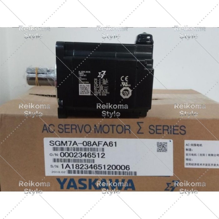 【新品★適当お願いごと書★税込】YASKAWA 100％目あたらしい Servo Motor SGM7A-08AFA61 インチ Box SGM7A08AFA61 【６ヶ月引き受ける】