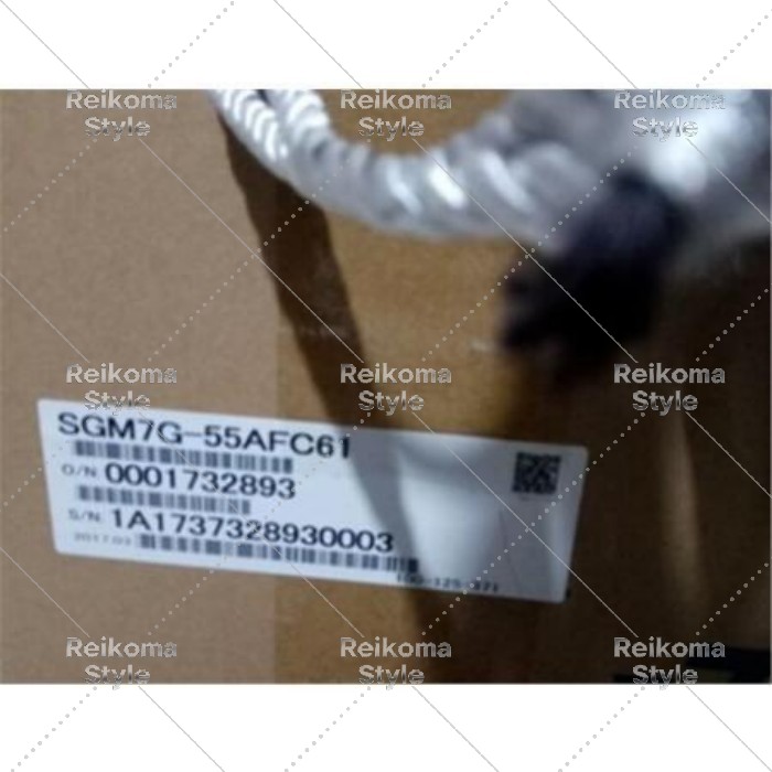 【新品★適当お願いごと書★税込】YASKAWA サーボ原動機 SGM7G-55AFC61 【６ヶ月引き受ける】