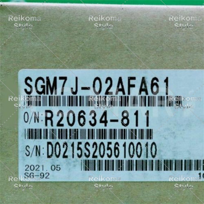 【新品★適当お願いごと書★税込】YASKAWA 1PCSの SGM7J-02AFA61 【６ヶ月引き受ける】