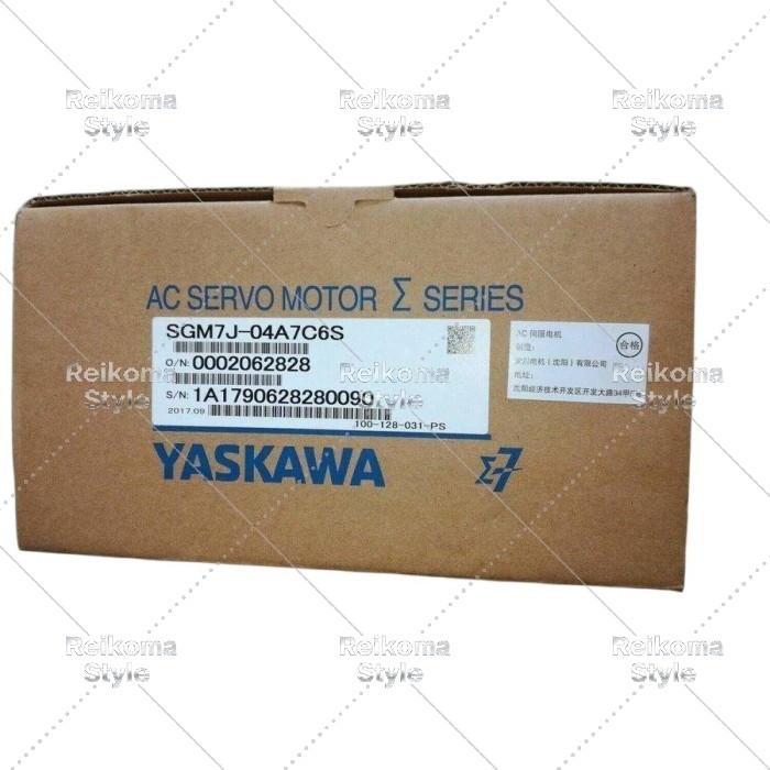 【新品★適当お願いごと書★税込】YASKAWA サーボ原動機 SGM7J-04A7C6S 【６ヶ月引き受ける】