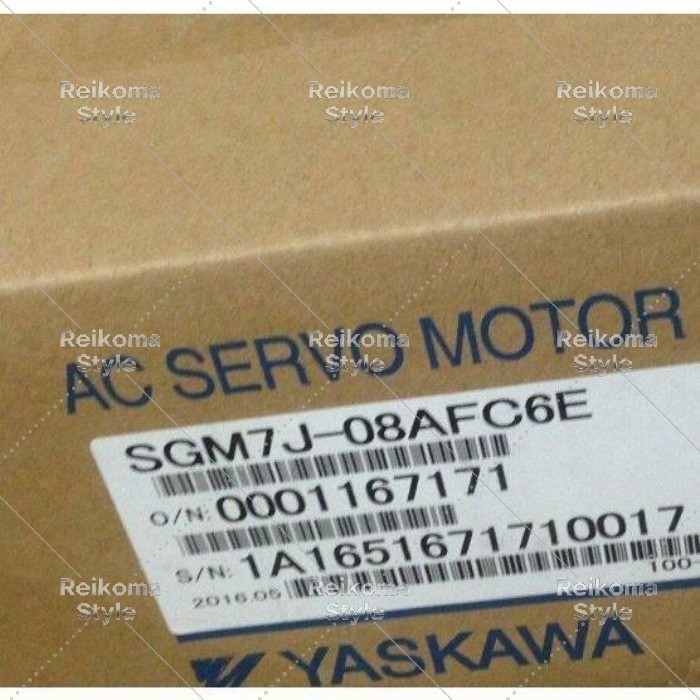 【新品★適当お願いごと書★税込】YASKAWA サーボ原動機 SGM7J-08AFC6E 【６ヶ月引き受ける】