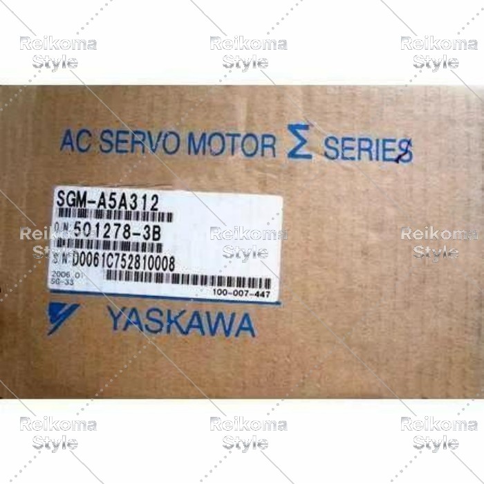 【新品★適格請求書★税込】YASKAWA 電機 SGM-A5A312 サーボモーター 【6ヶ月保証】|Reikoma Style