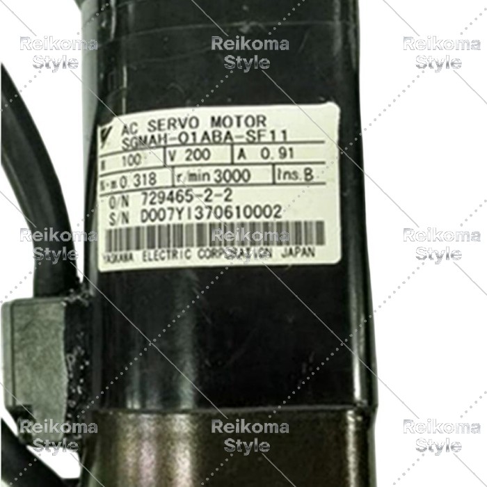 【新品★適格請求書★税込】YASKAWA SGMAH-01ABA-SF11 サーボモーター SGMAH01ABASF11 【６ヶ月保証】｜Reikoma Style