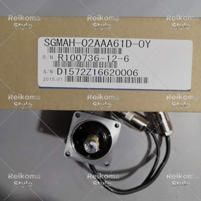 【新品★適当お願いごと書★税込】YASKAWA SGMAH-02AAA61D-OY Σ-II続きもの サーボ原動機  200W 3000r/時間 200VAC 原動機 【６ヶ月引き受ける】