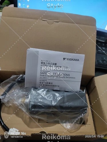 【新品★適格請求書★税込】YASKAWA サーボモーター SGMAH-02B1A4C 【６ヶ月保証】