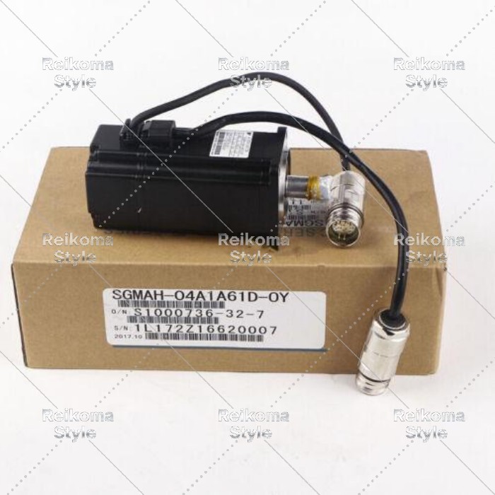 【新品★適格請求書★税込】YASKAWA 電機 SGMAH-04A1A61D-0Y ACサーボモータ 【６ヶ月保証】
