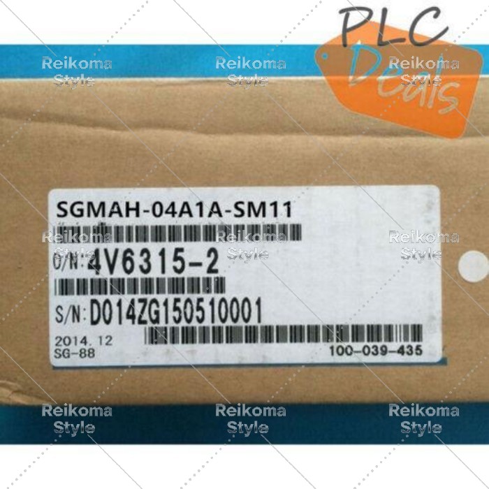 【新品★適格請求書★税込】YASKAWA ACサーボモーターSGMAH-04A1A-SM11 【６ヶ月保証】