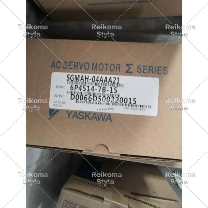【新品★適格請求書★税込】YASKAWA SGMAH-04AAA21 サーボモーター 【６ヶ月保証】｜Reikoma Style