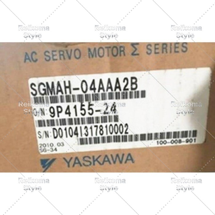 【新品★適当お願いごと書★税込】YASKAWA  電機 SGMAH-04AAA2B サーボ原動機 【６ヶ月引き受ける】