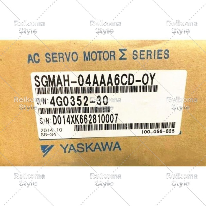 【新品★適当お願いごと書★税込】YASKAWA SGMAH-04AAA6CD-OY サーボ原動機 【６ヶ月引き受ける】