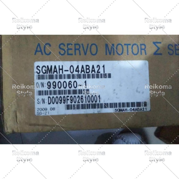 【新品★適当お願いごと書★税込】YASKAWA Σ-II続きもの サーボ原動機 SGMAH-04ABA21 400W 3000r/時間 200VAC 原動機 【６ヶ月引き受ける】