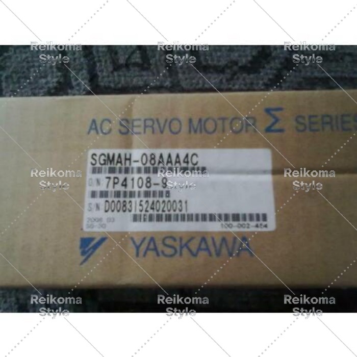 【新品★適格請求書★税込】YASKAWA Servo Motor SGMAH-08AAA4C SGMAH08AAA4C NEW 【６ヶ月保証】