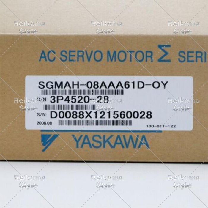 【新品★適当お願いごと書★税込】YASKAWA SGMAH-08AAA61D-OY SERVO MOTOR SGMAH08AAA61DOY 【６ヶ月引き受ける】