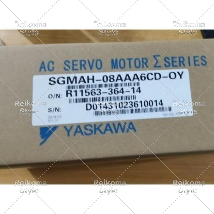 【新品★適格請求書★税込】YASKAWA SGMAH-08AAA6CD-OY SERVO MOTOR 【６ヶ月保証】｜Reikoma Style