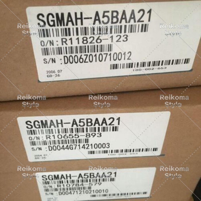 【新品★適格請求書★税込】YASKAWA SGMAH-A5BAA21サーボモーターSGMAHA5BAA21 【６ヶ月保証】