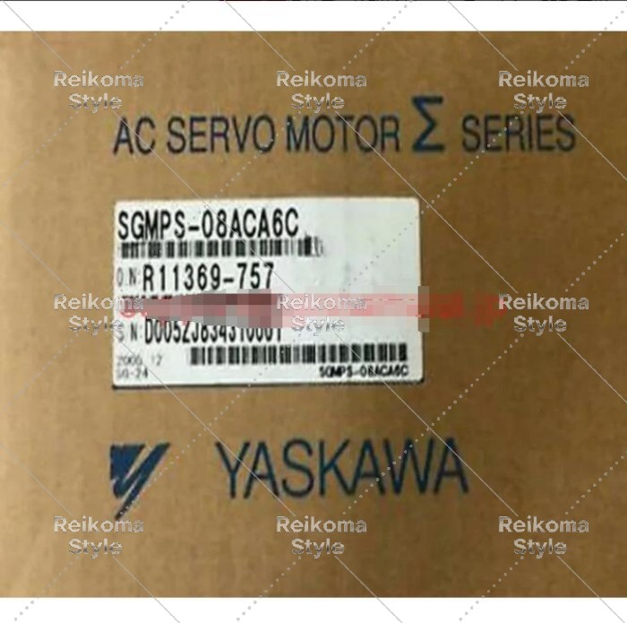 【新品★適当お願いごと書★税込】YASKAWA 電機 サーボ原動機 SGMPS-08ACA6C【６ヶ月引き受ける】