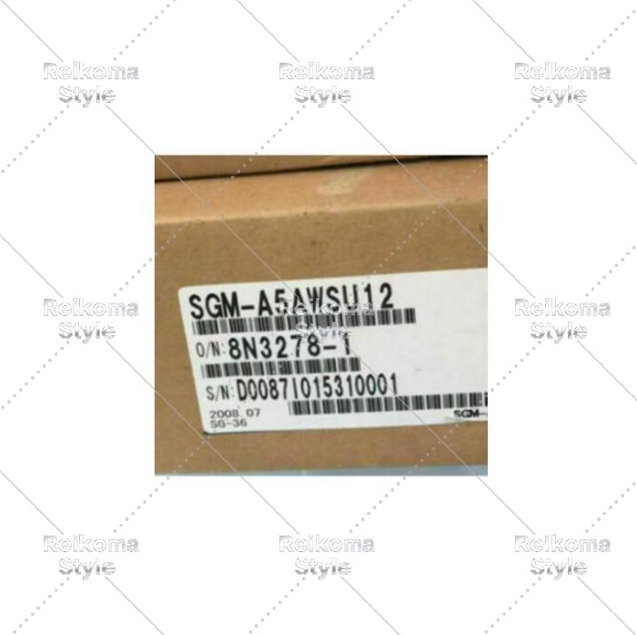【新品★適当お願いごと書★税込 】 YASKAWA SGM-A5AWSU12【６ヶ月引き受ける】