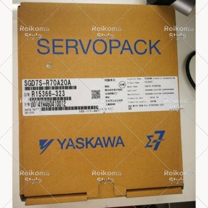 【新品★貨物輸送無料】Servo r SGD7S-R70A20A 【６ヶ月引き受ける】