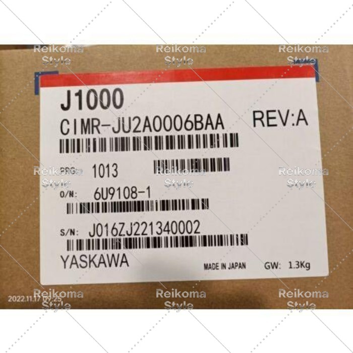 【新品★貨物輸送無料】Drive Unit CIMR-JU2A0006BAA 【６ヶ月引き受ける】