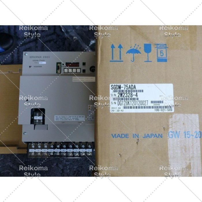 【新品★貨物輸送無料】サーボ１番ウッド SGDM-75AD【６ヶ月引き請ける】