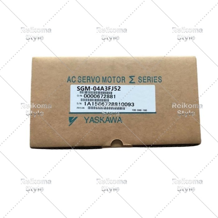 【新品★貨物輸送無料】ACサーボ原動機SGM-04A3FJ52 SGM04A3FJ52 【６ヶ月引き受ける】