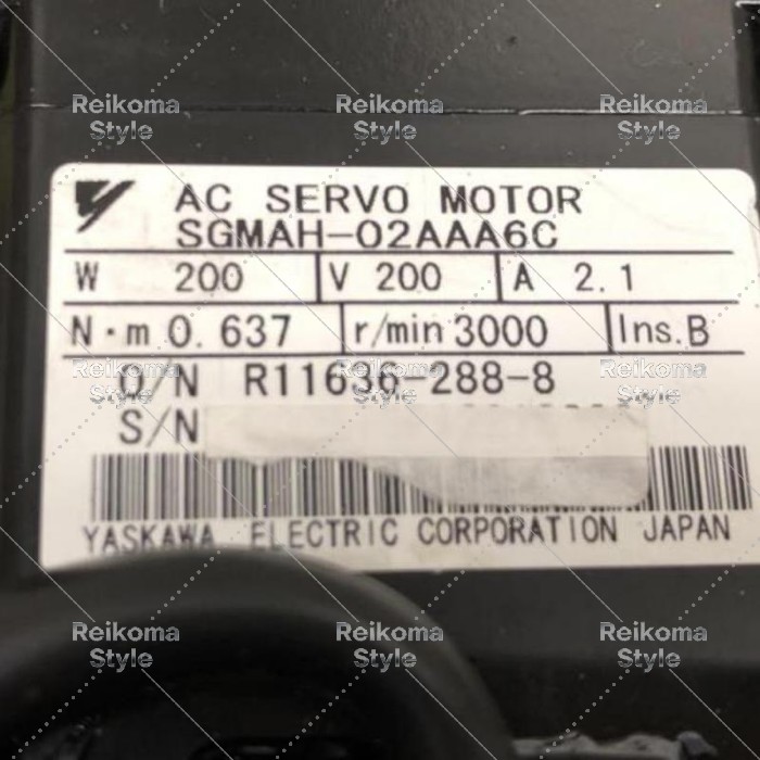 【新品★送料無料】SGMAH-02AAA6C サーボモーター 【６ヶ月保証】
