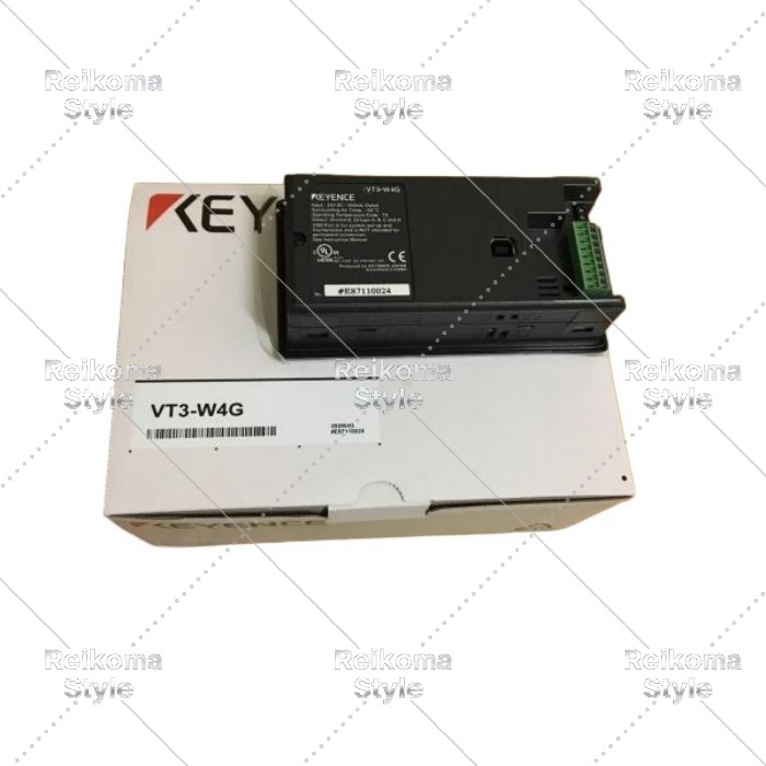 【新品★貨物輸送無料】 キーエンス KEYENCE VT3-W4G 4型 RS-232C印字機 タッチパネル ◆6ヶ月引き受ける