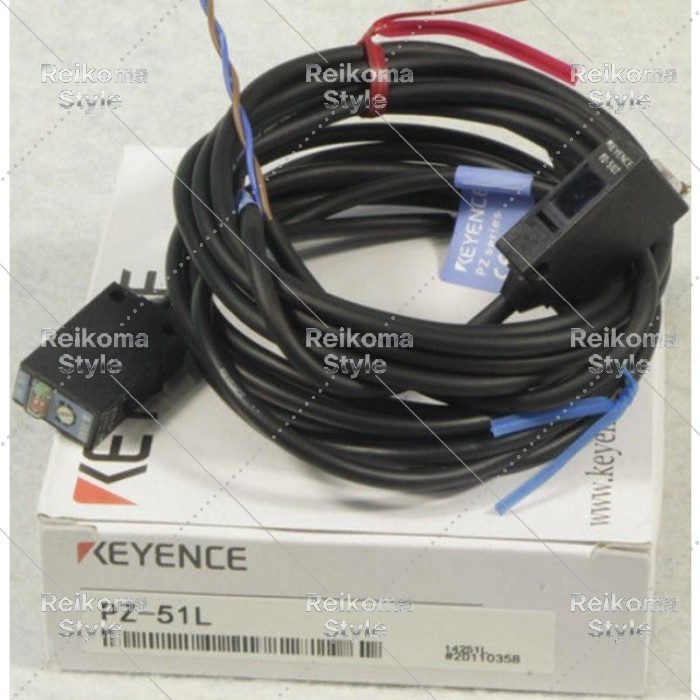 【新品★貨物輸送無料】KEYENCE PZ-51L( PZ-51LR + PZ-51LT ) Photoelectric Sensor キーエンス 【６ヶ月引きうける】