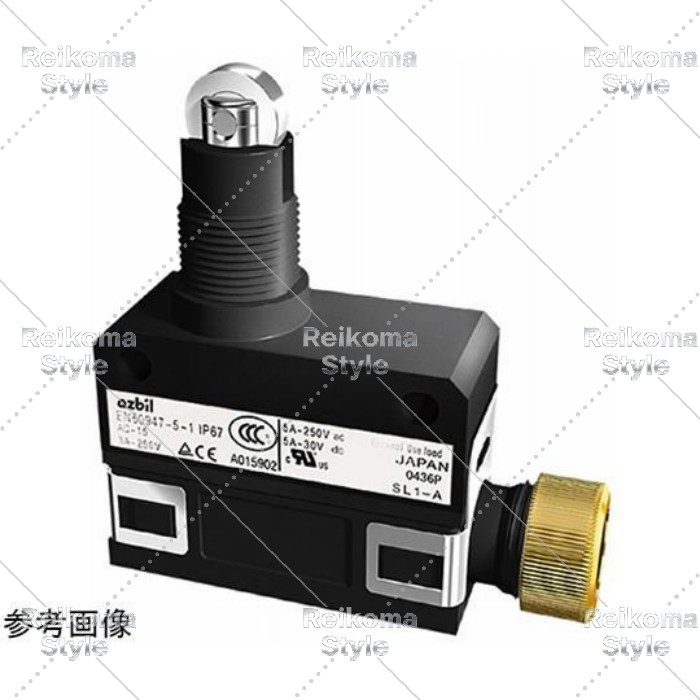 【新品★送料無料】SL1-AK 小形・ヨコ形リミットスイッチ ローラプランジャ形 微小負荷形 アズビル 【6ヶ月保証】｜Reikoma Style