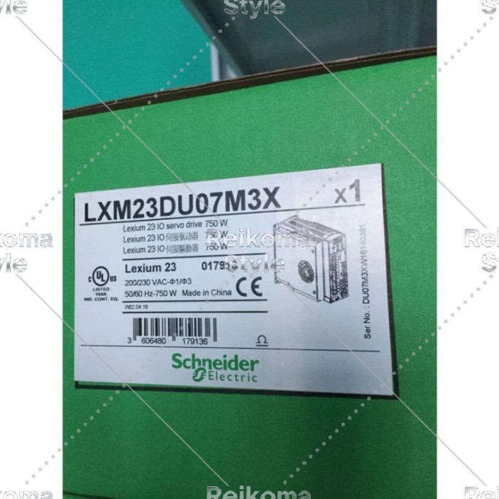 【新品★適当お願いごと書★税込】LXM23DU07M3X サーボ運転 【6ヶ月引き受ける】