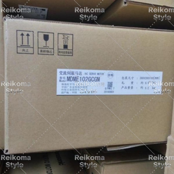 【新品★適当お願いごと書★税込】PANASONIC/パナソニック サーボ原動機 MDME102GCGM 【6ヶ月引き受ける】