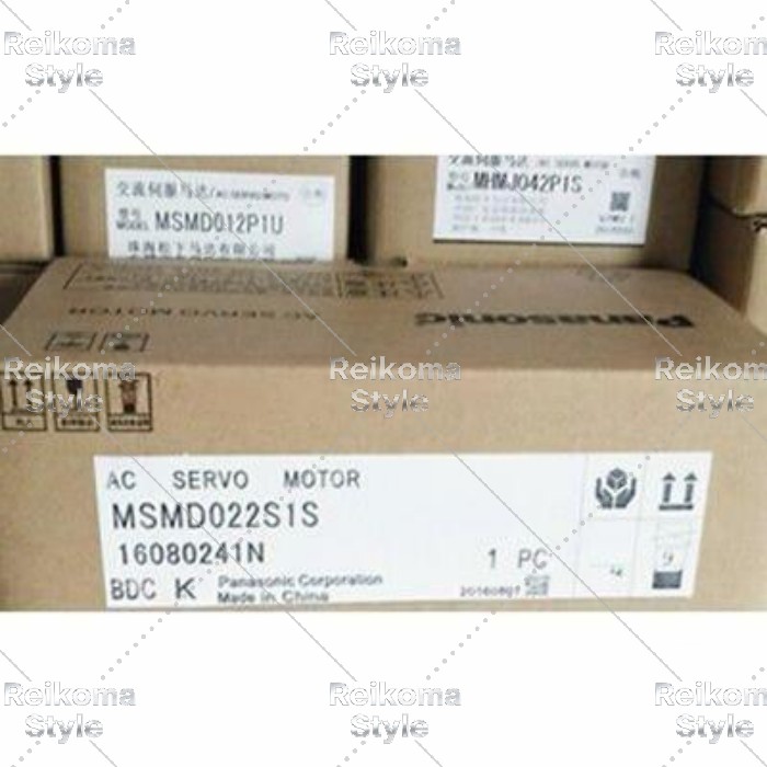【新品★適当お願いごと書★税込】Panasonic 1つの事あたらしいサーボ原動機MSMD022S1S 【６ヶ月引き請ける】