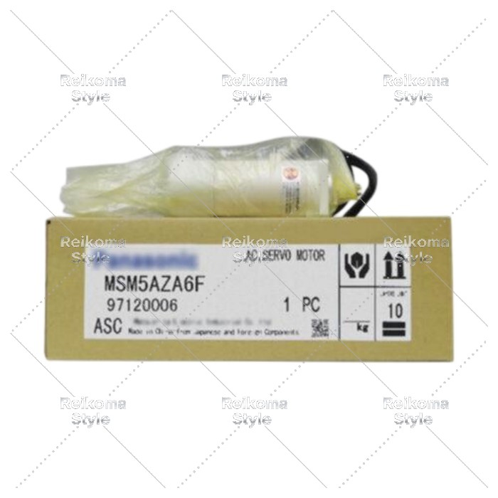 【新品★適当お願いごと書★税込】Panasonic MSM5AZA6Fパナソニック ACサーボ原動機【６ヶ月引き受ける】