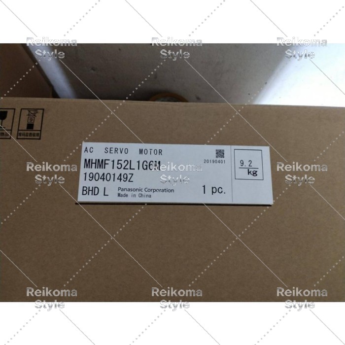 【新品★適当お願いごと書★税込】Panasonic MHMF152L1G6Mリジナルパナソニック サーボ原動機【６ヶ月引き請ける】